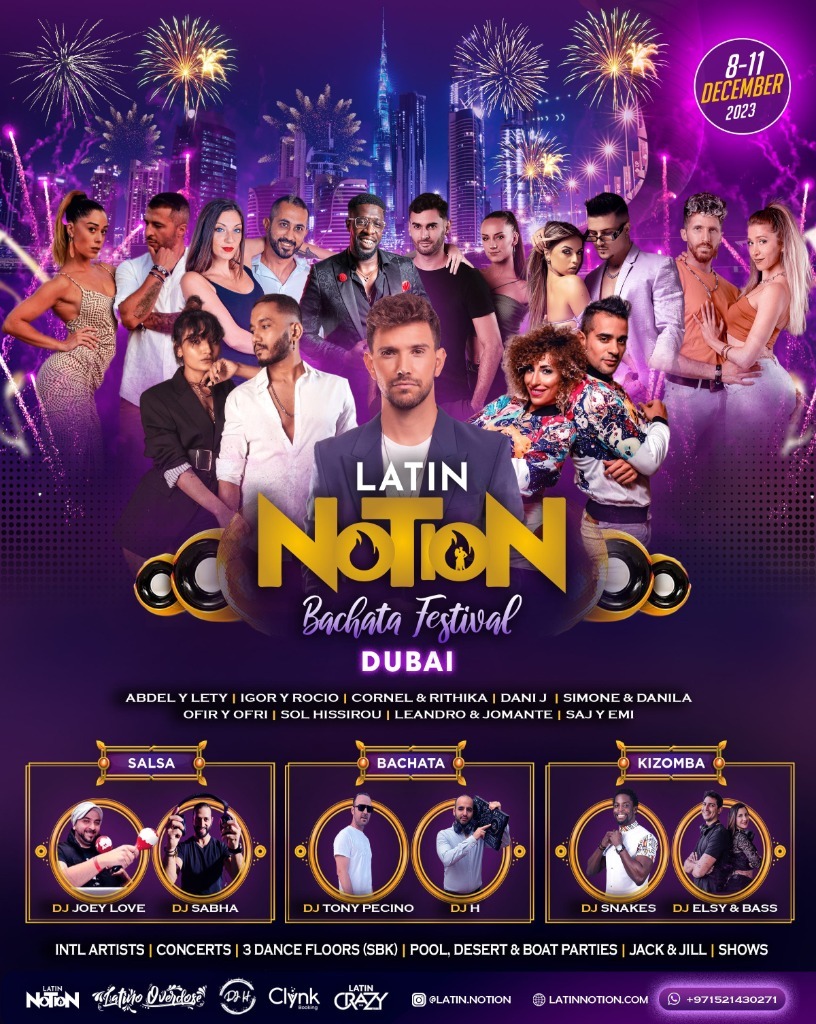 Latin Notion Bachata Festival 2023 - Dubai