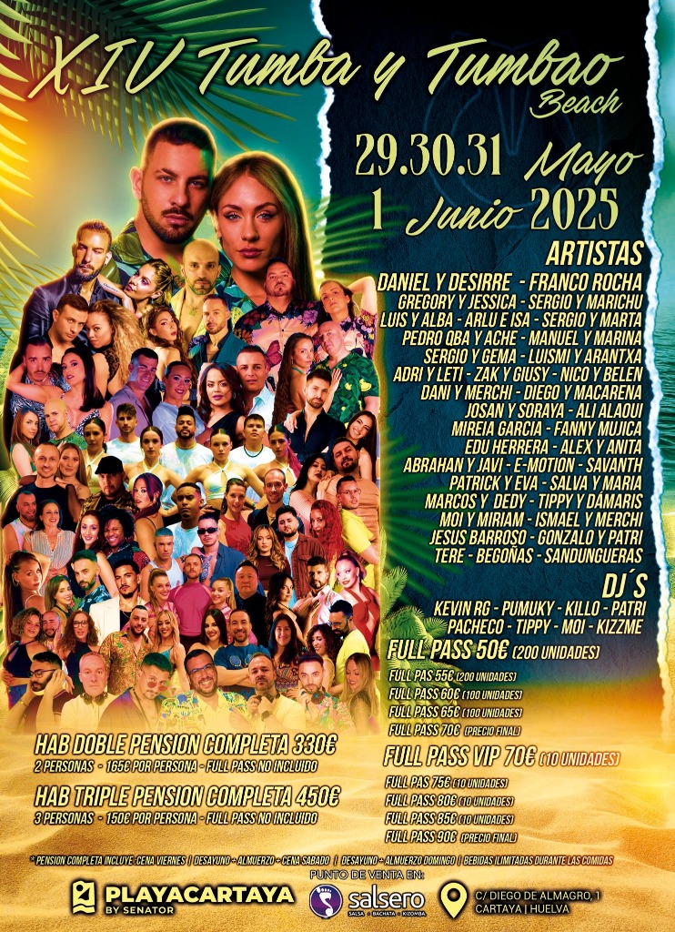 XIV TUMBA Y TUMBAO beach 2025