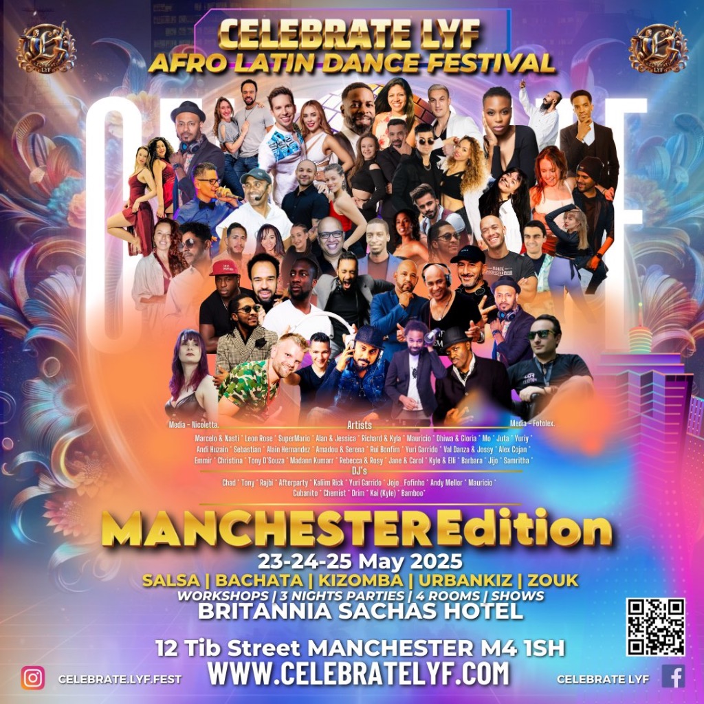 CELEBRA EL FESTIVAL INTERNACIONAL DE DANZA LATINA LYF AFRO