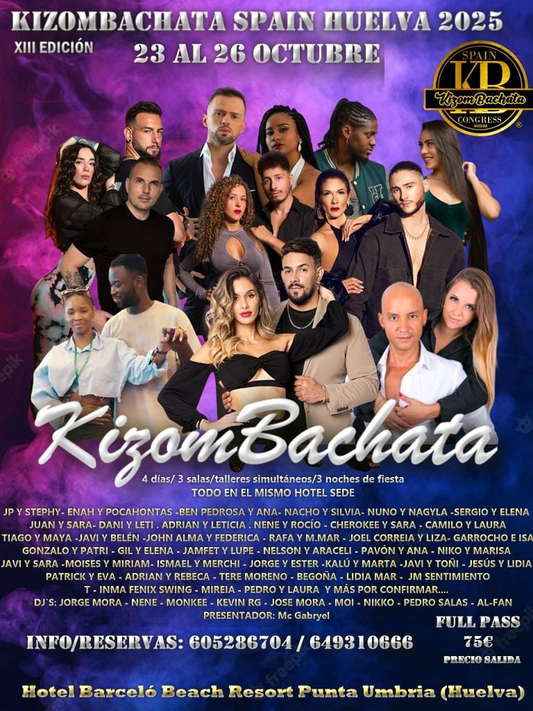 XIII KIZOMBACHATA SPAIN HUELVA 2025