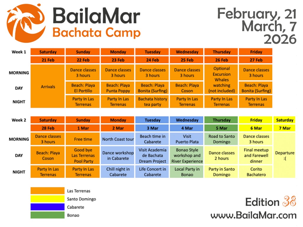 BailaMar Bachata Camp in the Dominican Republic #38