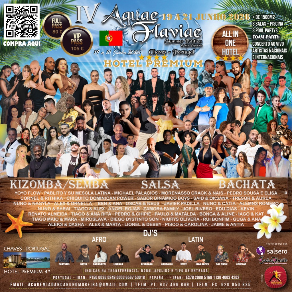 IV AQUAE FLAVIAE SUMMER EDITION 2026 BY NUNO MOREIRA