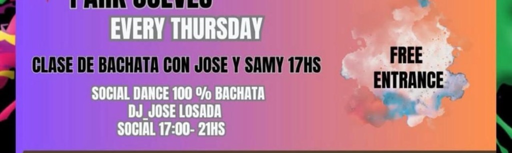 Social y clase de bachata con Jose y Samy