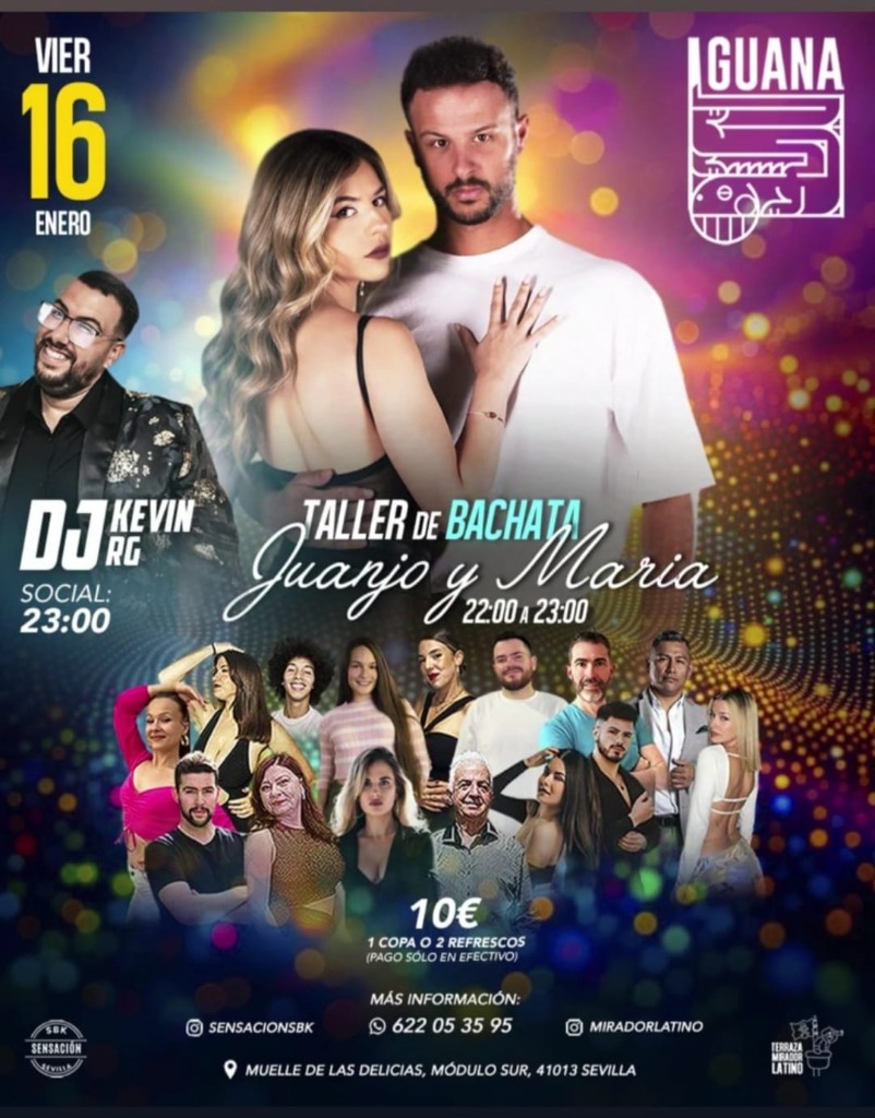 Taller de bachata en Iguana