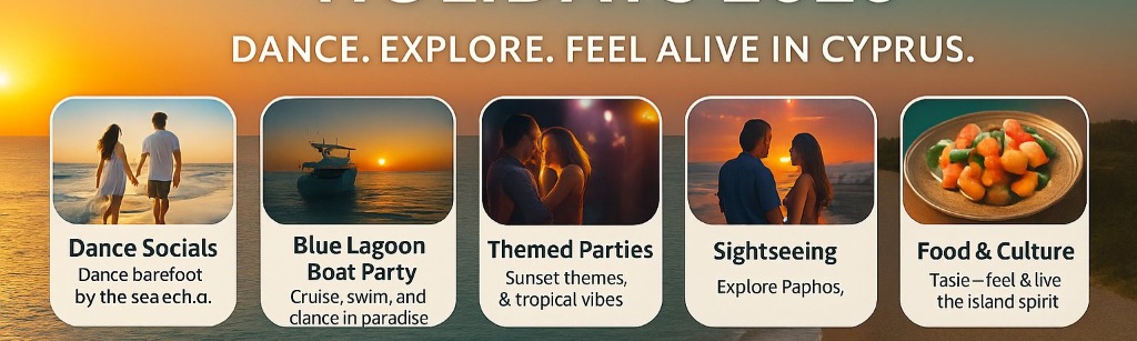 🌴 TROPICAL DANCE ESCAPE HOLIDAYS 2026 &mdash; CYPRUS ☀️ Dance &bull; Discover &bull; Connect in Paradise &mdash; 9th Edition