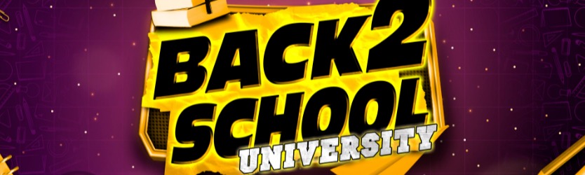 BACK TO SCHOOL UNIVERSITY