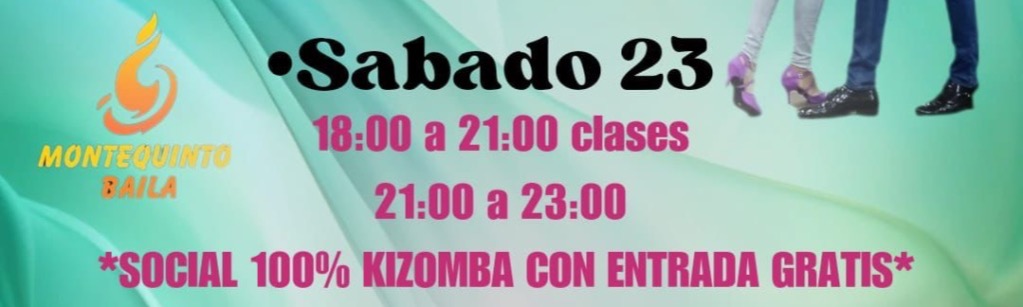 SÁBADO 23 NOVIEMBRE  KIZOMBA