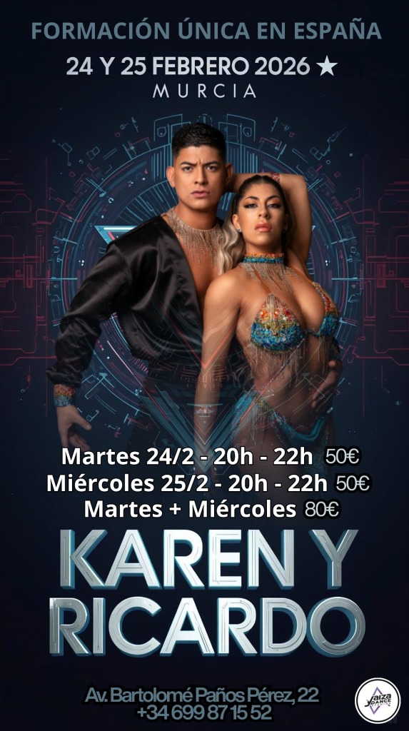 Formaci&oacute;n &uacute;nica en Espa&ntilde;a de Karen y Ricardo