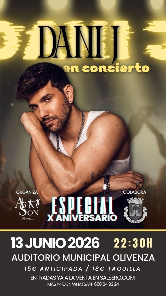 CONCIERTO DANI J ESPECIAL X ANIVERSARIO